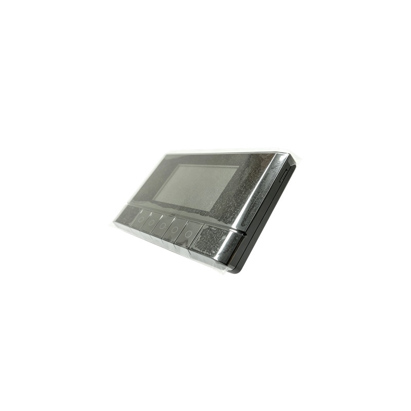 5085EDLB-EB Schneider Clipsal C-Bus Saturn eDLT 5-Key Smart Control Panel Electronic Dynamic Label E-Ink Black Grid Design