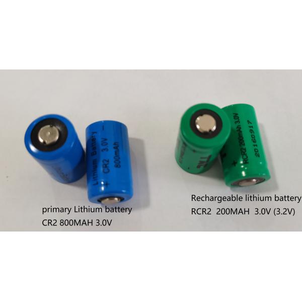батарея лития 3.0V CR2 200mAh клетки батареи LiFePO4 для полуденной ручки
