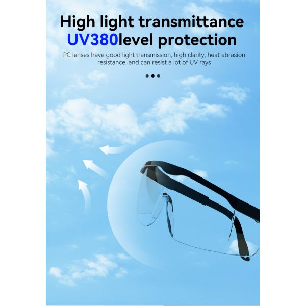 OEM ODM Industrial Safety Glasses Transparent Protective Safety Goggles Eye Protection Z87 Goggles