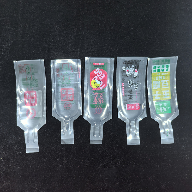 Transparent PE Canteen Staff Meal Soft Tofu Tube Bag 190g-270g Heat Sealable