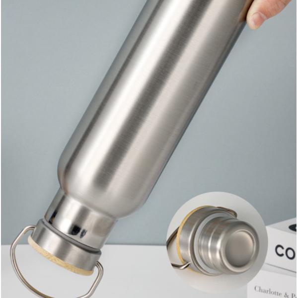 Wholesale double insulated water bottles Classic Stainless Steel 25oz Leak Proof For Travel Gym Sport
