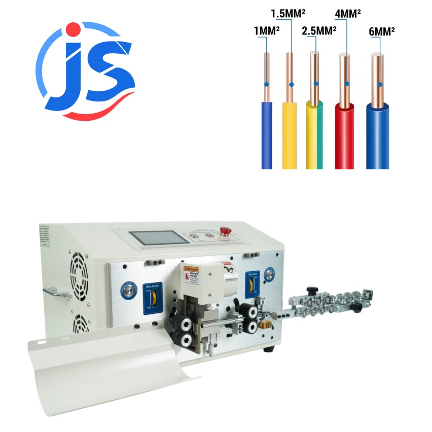 5 Inch Display Electric Copper Wire Stripping Machine Round Sheath Wire Harness Assembly Machine 110V 220V