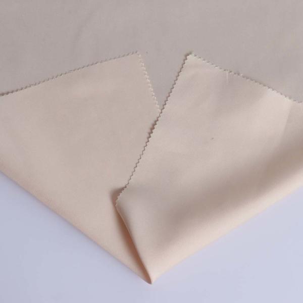ocean recycle 50D matt satin polyester print fabric for wedding dress