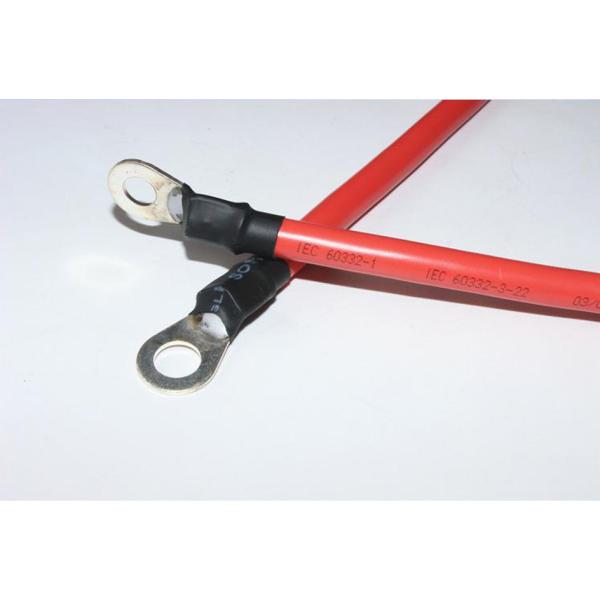 4 AWG Battery Connection Cable High Current Copper PVC 300cm 500cm