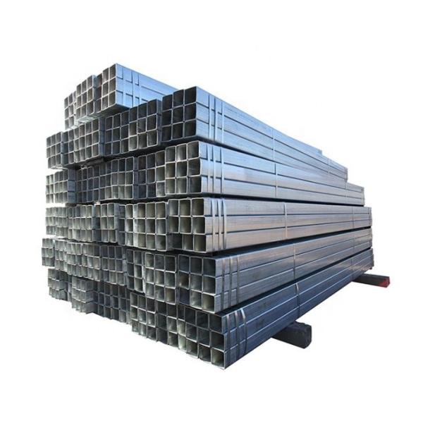 MS ERW hollow iron weld black steel section square Rectangle Round   Pipe Tube