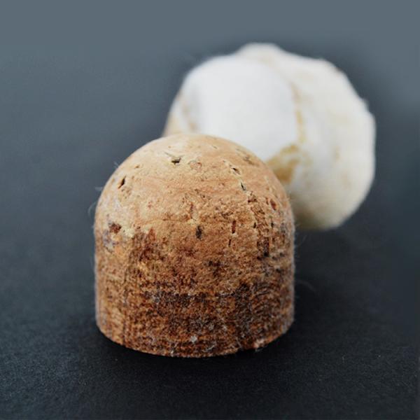 Natural Soft Badminton Feather Cork Real Wood Shuttlecock Head For Grade A Shuttles