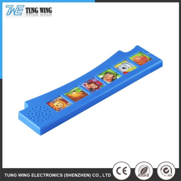 Electric Sound Recording Remote Control Flash of Light Educational Button Board Book Toy