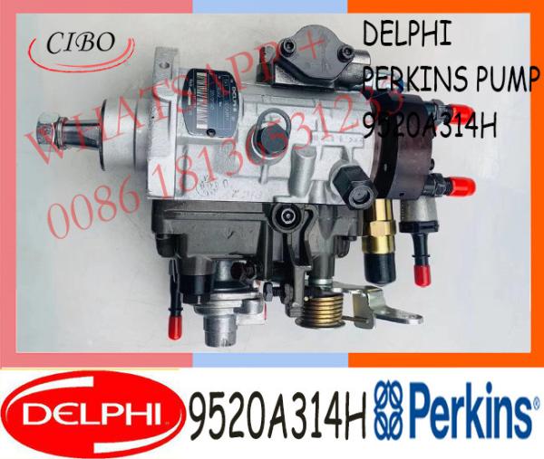 Injeção original 9520A314H 320/06940 Delphy Fuel Injection Pump de Diesel Fuel Pump da máquina escavadora