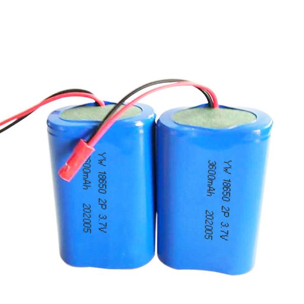 3600mAh 13.32Wh 3.7 V 18650 Lithium Ion Battery