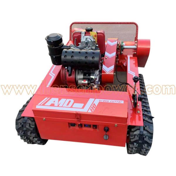 KOOP Diesel Remote Control Robot Lawn Mower 12HP Remote Mower For Hills