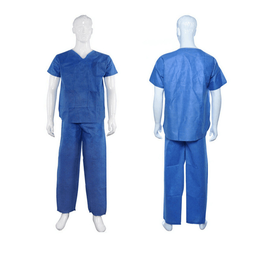 Не сплетенные устранимые Scrub костюмы 25gsm 30gsm 35gsm 40gsm 45gsm 50gsm 55gsm 60gsm 65gsm