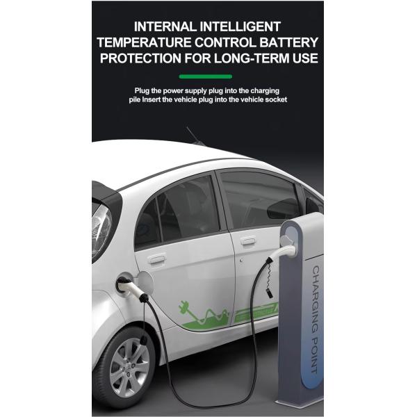 22KW 32A 3Phase Electric Vehicle EV Charging Plug Adapter Type 2 To Type 2 EV Cable