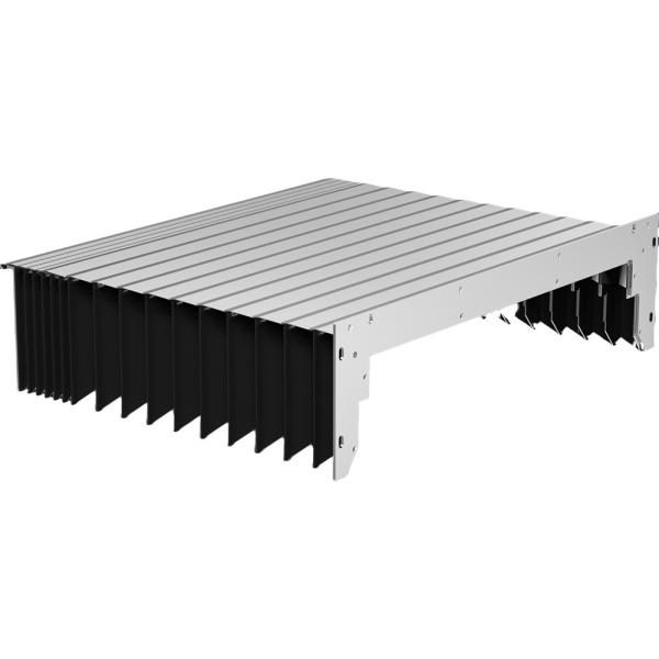Anti Corrosion Machine Tool Armor Bellows Cover Stainless Steel Protective Bellows Cover