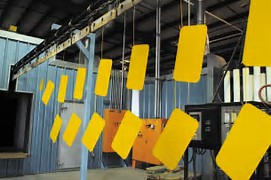 RAL 1004 Color Textured Powder Coat For Tank Polyester Raw Materials