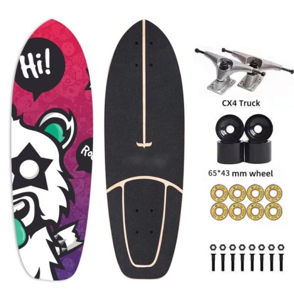 28inch Mini Cruisers Skateboards CX4 For Street Brushing Carving