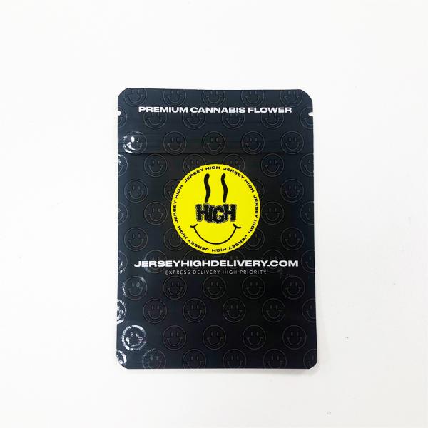 Ультрафиолетовая печать голографическая упаковка травы мешок Майлар ТГК резьба подъемный пакет