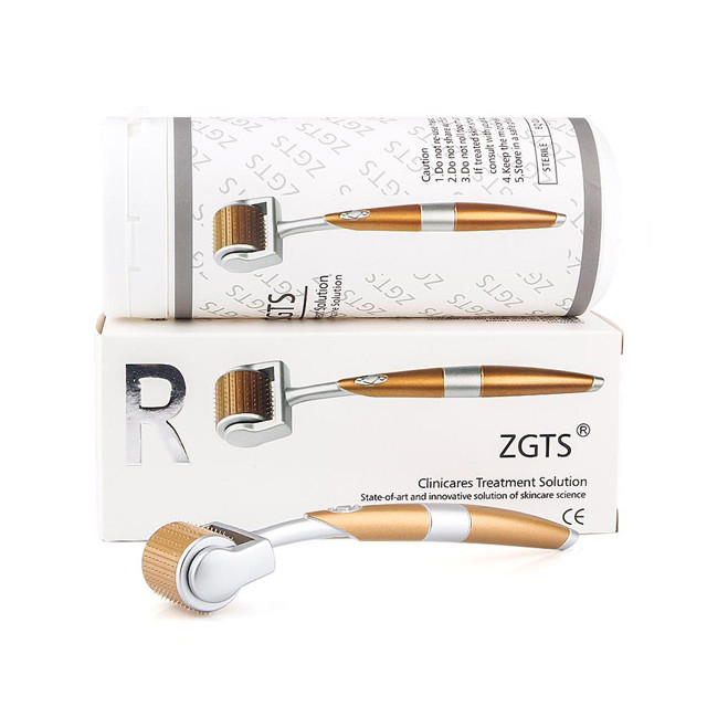 Effective NO Plugs Type Microneedle Derma Roller Zgts with Titanium Alloy Needles