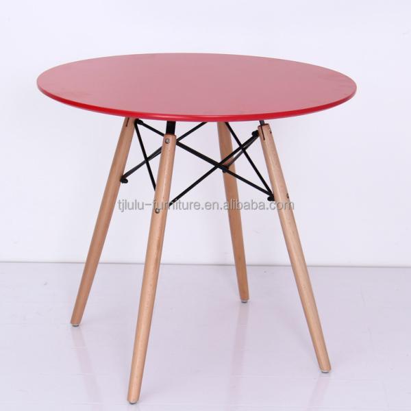 NO Folded Assurance Customized Practical Professional Square Dinning Table with Solid Wood Leg Coffee Table Mail Packing