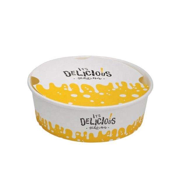 Fast food packaging wholesale custom logo eco-friendly food grade burger french fries fried chicken paper box