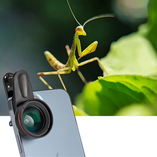 Multi Layer Coating Phone Camera Lens Anti Scratch Phone Macro Lens For Closer Focus Distance