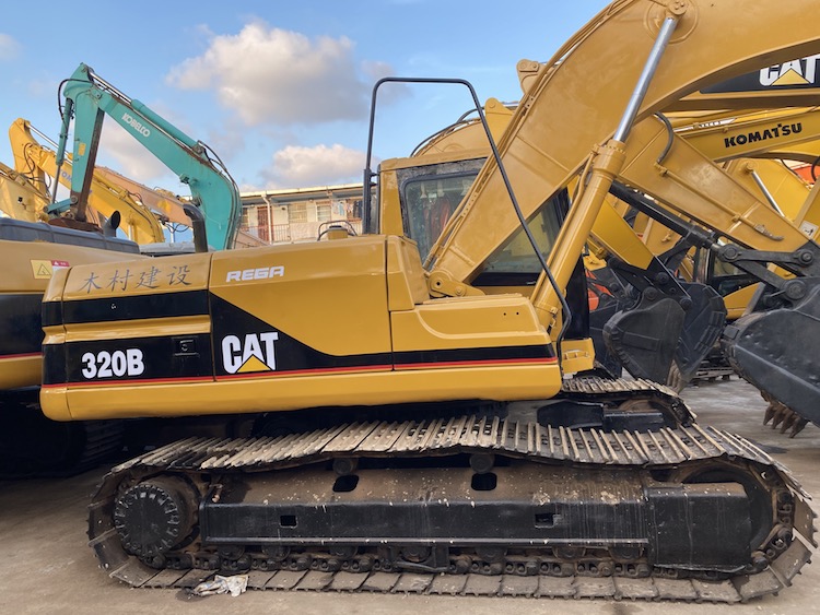 Гидравлический тип 320B Crawler использовал экскаватор CAT 20 тонн