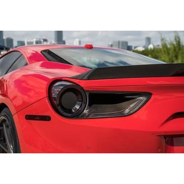 488 Ferrari Carbon Body Kit 1016 Style Carbon Fiber Front Lip Air Intake Spoiler