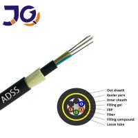 ADSS todo o cabo de fibra ótica dielétrico do único modo para a antena exterior