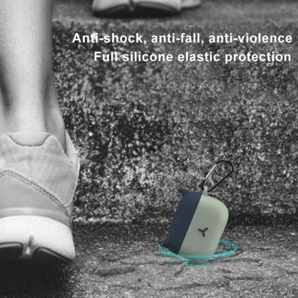 Anti tampa sem emenda Dustproof do silicone da queda para o caso de Airpods