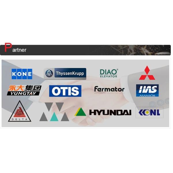 Recambios del elevador del metal, zapatos del carril de guía de desplazamiento para el coche de la elevación