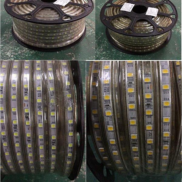 DC12V or DC24V IP68 LED Strip Light 5050 60 pcs of LED for Under Water