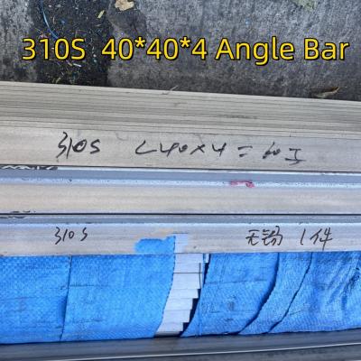 ASTM A276 Hot Rolled 310S Stainless Steel Angle Iron SUS310S Angle Bar 40*40*4*6000mm