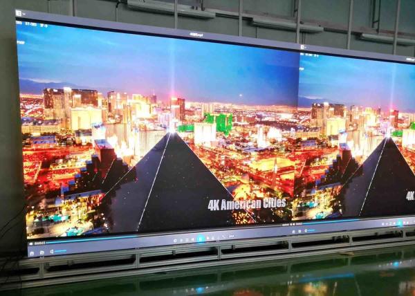 Hd exterior conduziu a parede video 3840hz 3.2mm da exposição para eventos alugados da fase