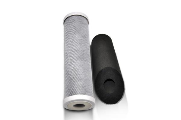 11 Inch Carbon Block Water Filter Cartridges 8cm Diameter For Water Purification