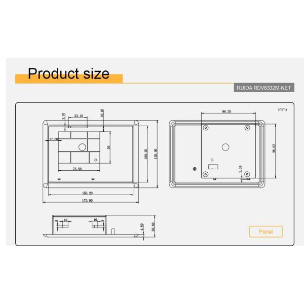 RUIDA RDV6332M-NET Visual Image CO2 Laser Mixed Cutting Controller