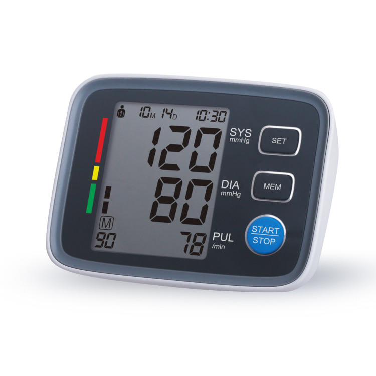 Arm Type Blood Pressure Monitor Standing OEM Rechargeable Arm Digital Ambulatory Blood Pressure Monitor