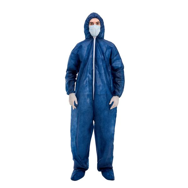 Pharma PPE Coveralls Medical , Disposable Clean Room Suits Class II