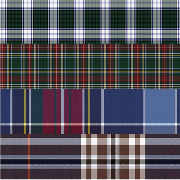 SGS хлопко-бумажной ткани 50s 130*100 113gsm холстинки Checkered сливк военно-морского флота красный