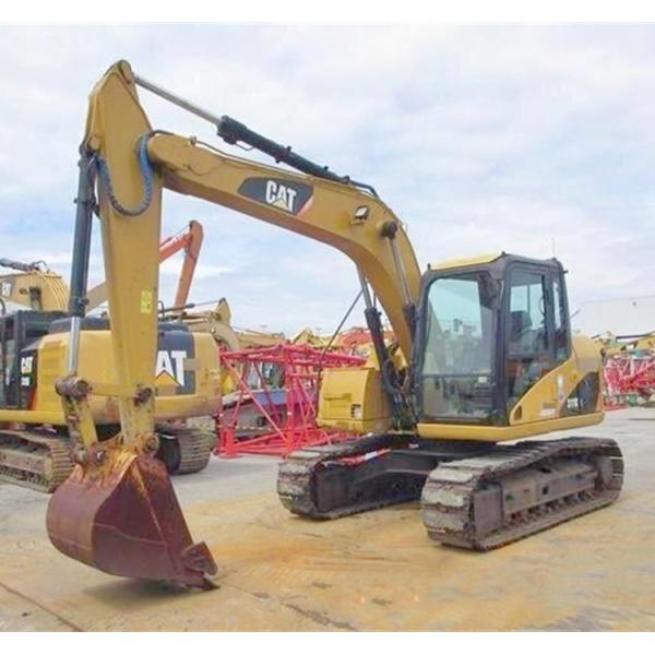 Катерпиляр двигатель Cat 311c Использованный экскаватор В хорошем состоянии и масса машины 12000 кг