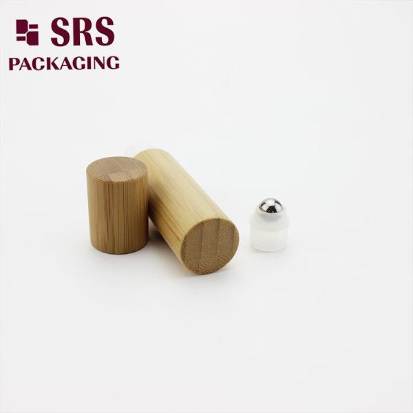 SRS 10ml Bamboo Roll On Bottle Plastic Perfume Roll On Bottle