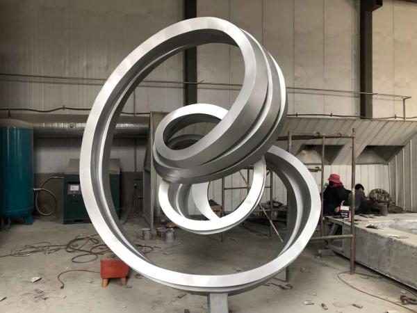Contemporary Outdoor Handmade 2.5 Meter Abstract Metal Sculptures