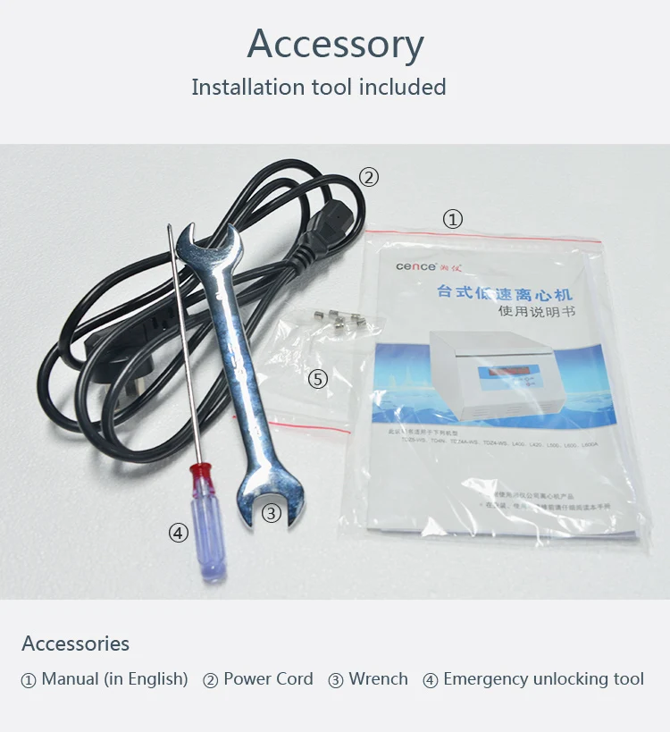 Центроагрегатор с низкой скоростью на столе Центроагрегат L500