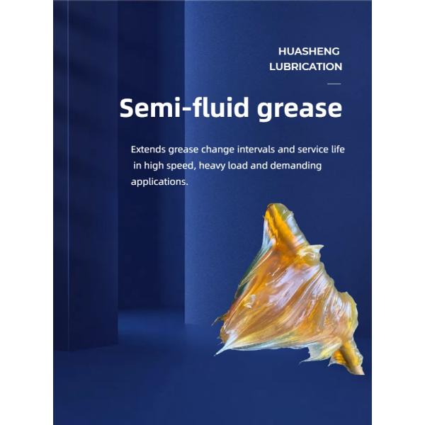 Semi-Fluid Lithium-Based Grease for Mixer Reducer Industrial Lubricant General Composition