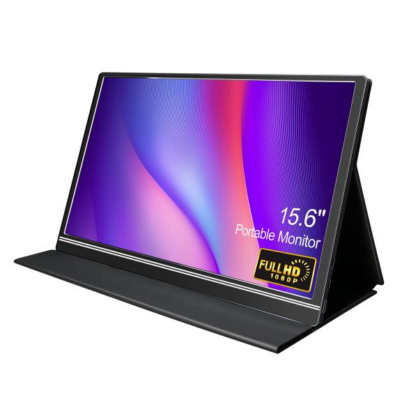1920x1080 monitor portátil externo de HDR da espessura da definição 9mm