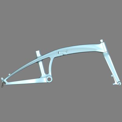 Disc Brake T1000 Carbon Fiber Folding Bike Frame Bicycle Foldable Frame 20inch