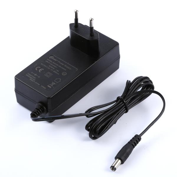 Переходник 24V 1.5A 6V 5A 9V 4A 12V 3A 18V 2A силы черного ПК ABS переключая