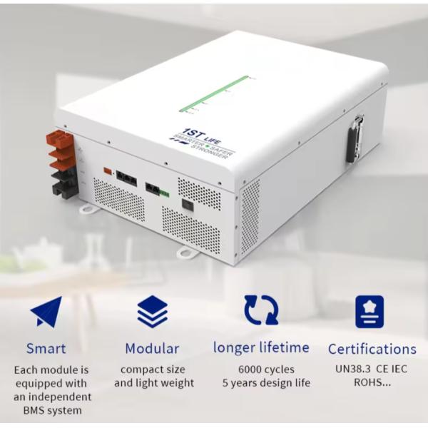 48V 150AH 7.2KWH Home Wall-Mounted Solar Lithium-Ion Battery Pack UPS Photovoltaic Power Generation Battery
