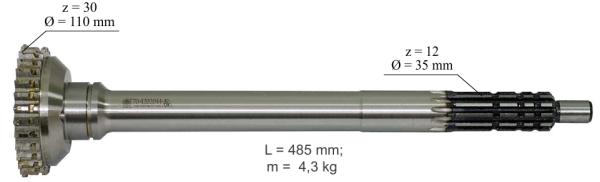 Russia Belarus MTZ  shaft 70-4202044
