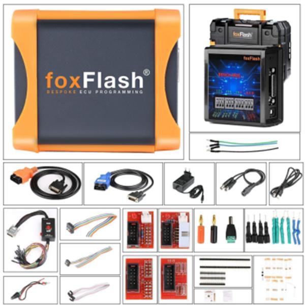FoxFlash Outil de Clonage ECU TCU Super Puissant Chip Tuning V1.4.2 Version Logicielle Firmware FW:D087 avec Prise en Charge de la Lecture VR