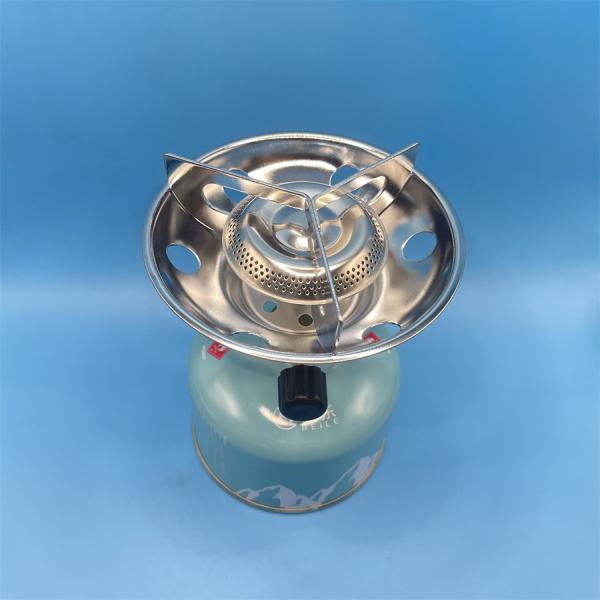 Mini quemador de gas compacto para acampar y viajar - estufa de propano portátil