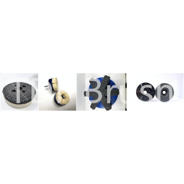 Ceramic Fiber Abrasive Filament Disc Brush - Industrial Precision Finishing Tool